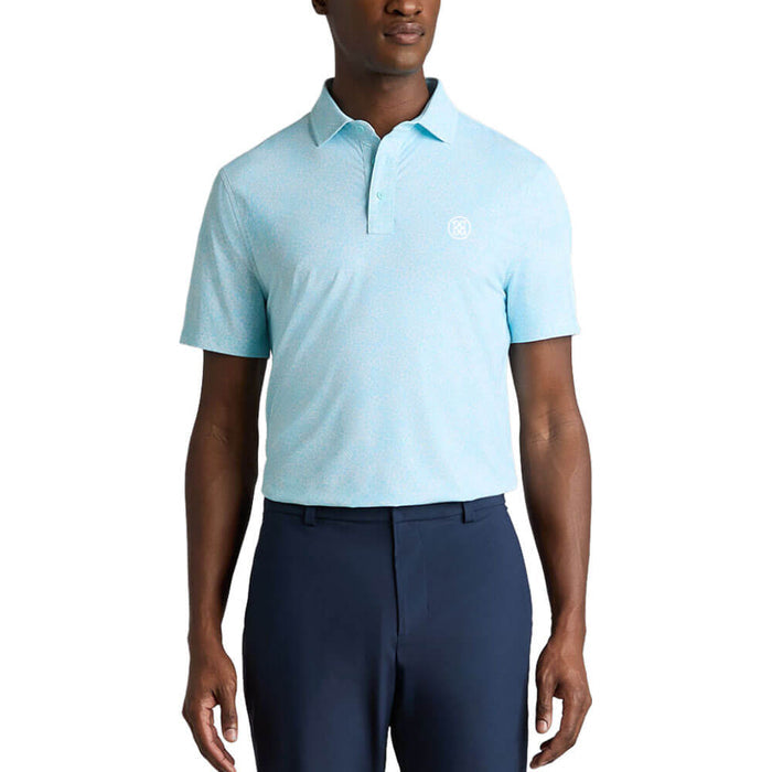 Gfore Hydrangea Tech Jersey Golf Polo (with Gfore Emblem) Cenote - SP26 Men