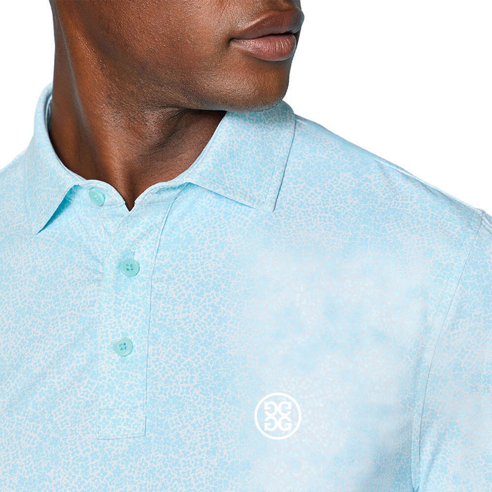 Gfore Hydrangea Tech Jersey Golf Polo (with Gfore Emblem) Cenote - SP26 Men