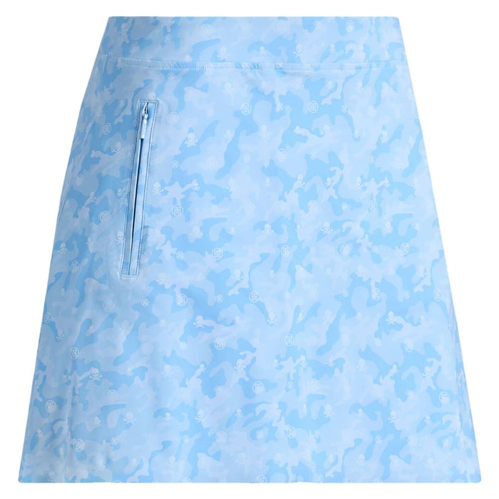 Gfore Icon Camo Silky Tech Nylon A-Line Golf Skort Baja - SP25 Women
