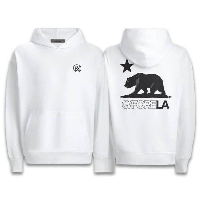 Gfore LA Oversized French Terry Hoodie Golf Jacket Snow - FA24