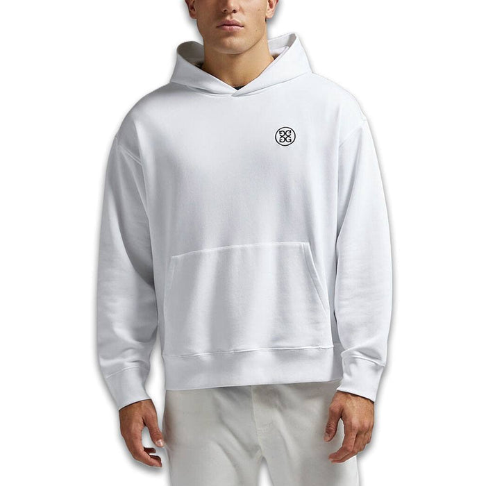 Gfore LA Oversized French Terry Hoodie Golf Jacket Snow - FA24