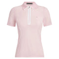 Gfore Lightweight Warp Knit Quarter Zip Golf Pullover Blush - FA24 Women