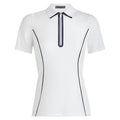 Gfore Lightweight Warp Knit Quarter Zip Golf Pullover Snow - FA24 Women