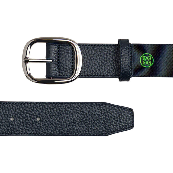 Gfore Limited Edition Release Embroidered Icon Leather Golf Belt Twilight Multi - SP25 Men
