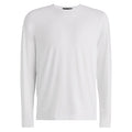 Gfore Luxe Crewneck Mid Layer Golf Sweater Snow - SP24