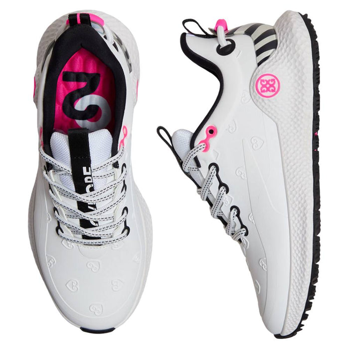 Gfore MG4+ O2 Embossed Heart G's Spikeless Golf Shoes Snow - SP26 Women