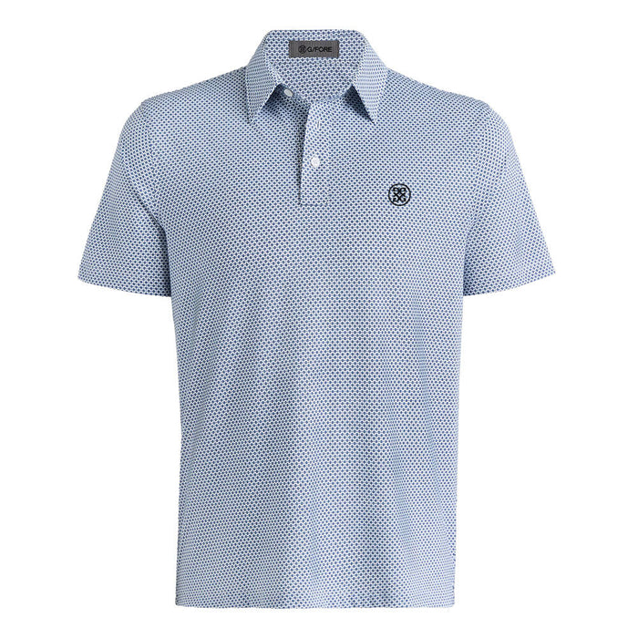 Gfore Mosaic All Play Stretch Knit Golf Polo (with Gfore Emblem) Twilight - SP26 Men
