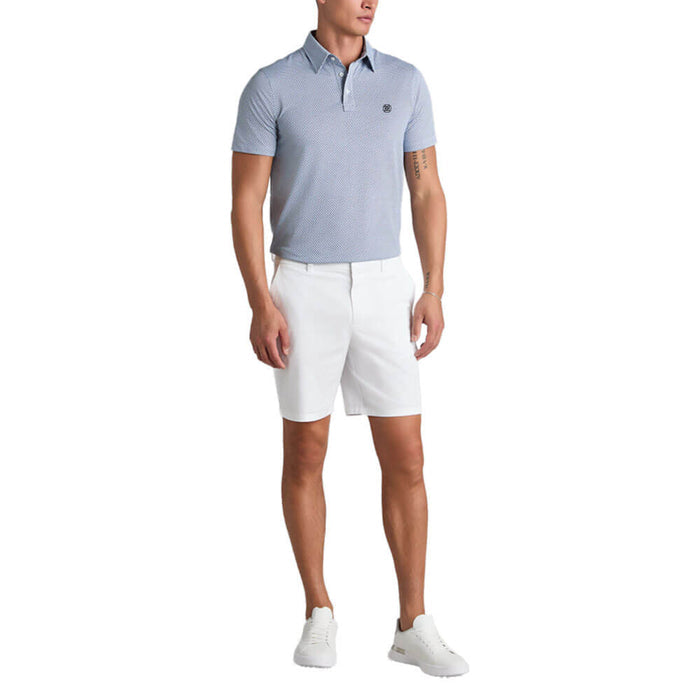 Gfore Mosaic All Play Stretch Knit Golf Polo (with Gfore Emblem) Twilight - SP26 Men