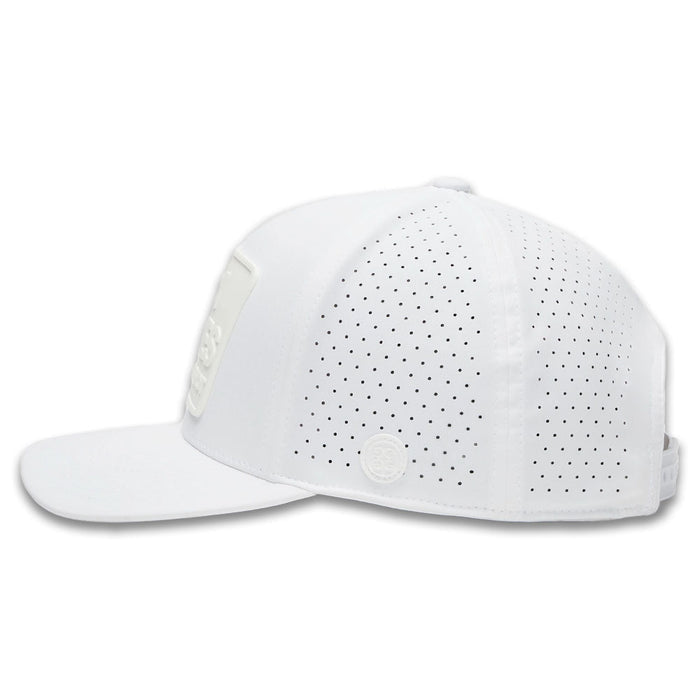 Gfore NO1 Cares Perforated Featherweight Tech Golf Cap Snow - FA24