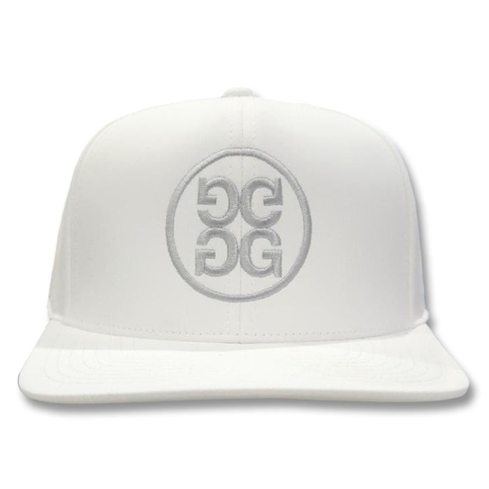 Gfore Quick Turn Perforated Golf Cap (with Gfore Emblem) Snow - 26 Men
