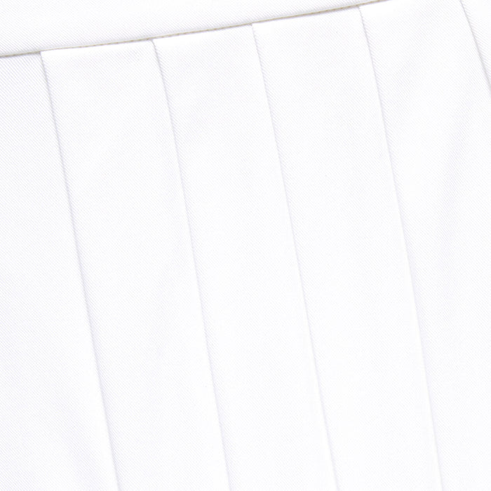 Gfore Side Pleat Luxe 4-Way Stretch Twill Golf Skort Snow - FW23 Women