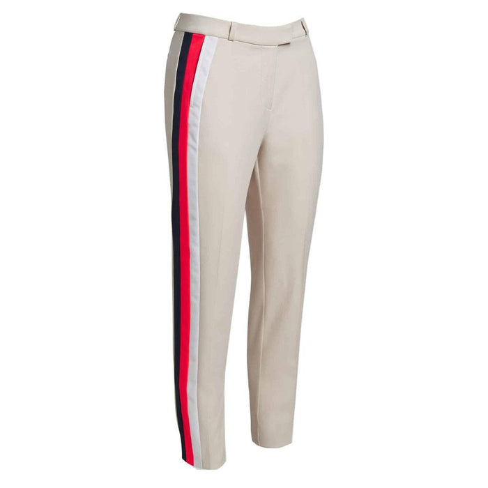 Gfore Side Stripe Golf Pants Stone/Birdie - FW22 Women