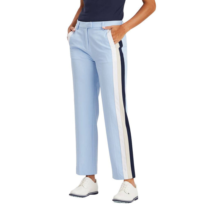 Gfore Side Stripe Luxe 4-Way Stretch Twill Golf Pants Sky - SP23 Women