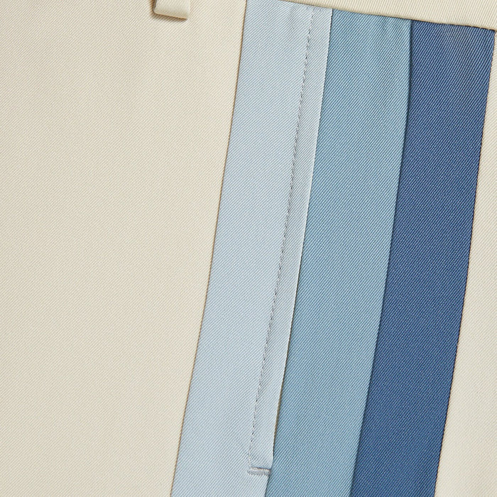 Gfore Side Stripe Stretch Technical Twill Golf Pants Stone/Blue - FA23 Women