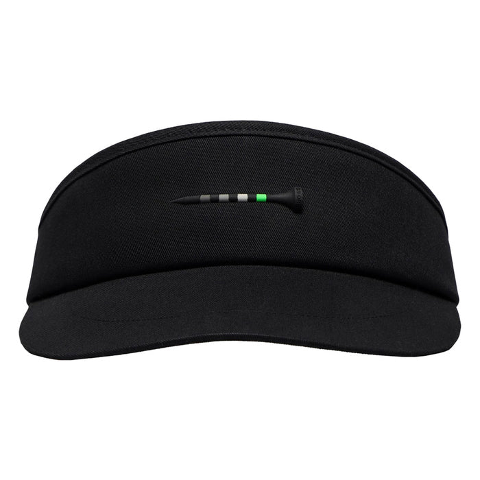 Gfore Silicone Tee Golf Visor Onyx - SP25 Men
