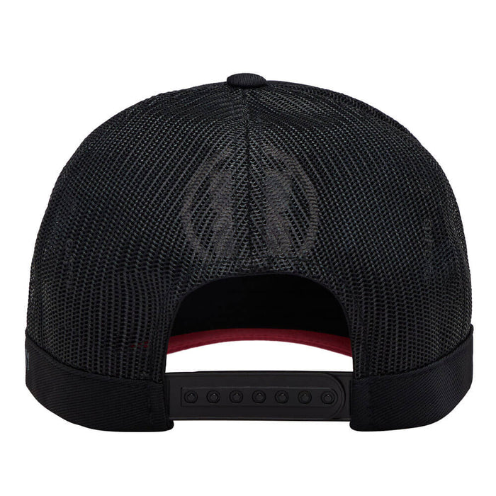 Gfore Soutache Knit Interlock Tall Trucker Golf Cap Onyx - FA25 Men