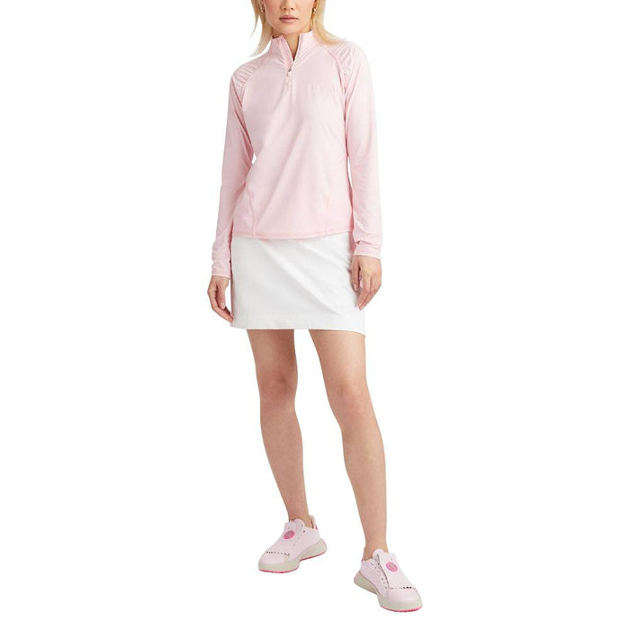 Gfore Tux 4-Way Stretch Twill Golf Skort Snow - FA23 Women