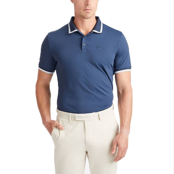 Gfore Tux Banded Sleeve Tech Jersey Golf Polo Ink - 23 Men