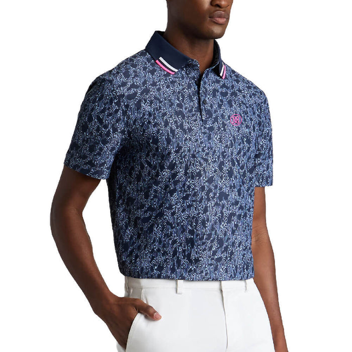 Gfore Woody Tech Pique Golf Polo (with Gfore Emblem) Twilight - SP26 Men