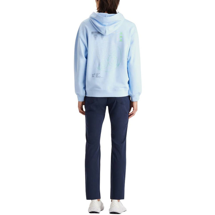 Gfore Worldwide Unisex Oversized French Terry Golf Jacket Sky - SP23