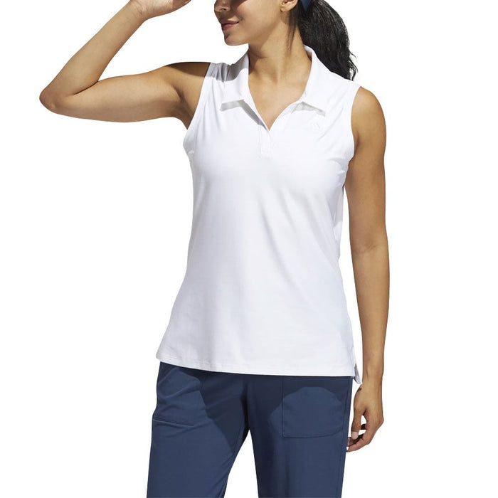 Adidas Go-To Golf Shirt White - SS21 Women