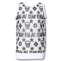 Golfio - BG Golf Skull Round Golf Vest White - SS24 Women