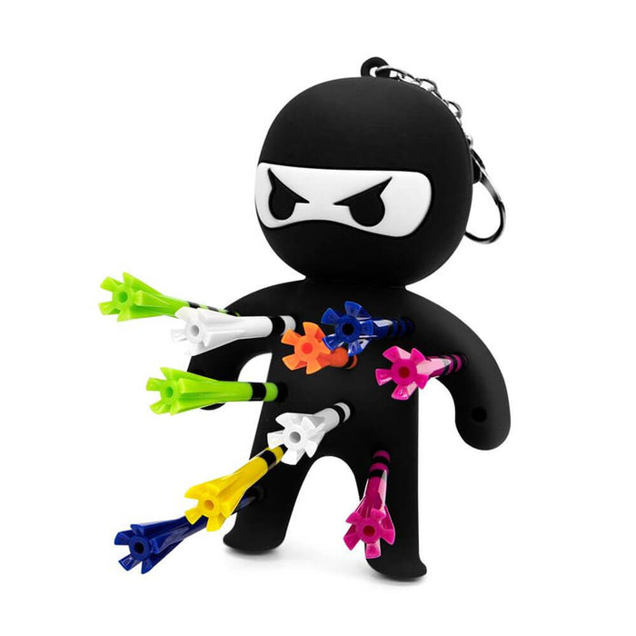 Golfio Funny Ninja Silicon Golf Tee Holder
