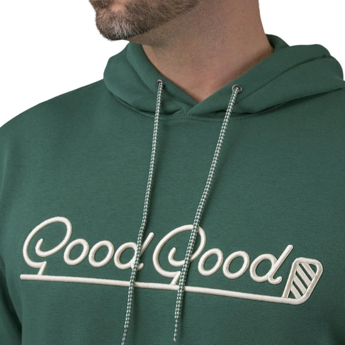 GoodGood Golf Born To Golf Fleece Golf Hoodie Green - 26 Men