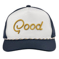 GoodGood Golf Good and Gold Rope Golf Cap Navy/White/Gold - FA25 Men