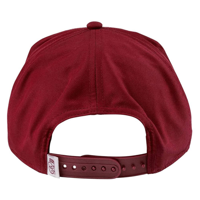 GoodGood Golf Maroon Rope Golf Cap White/Burgundy - FA25 Men