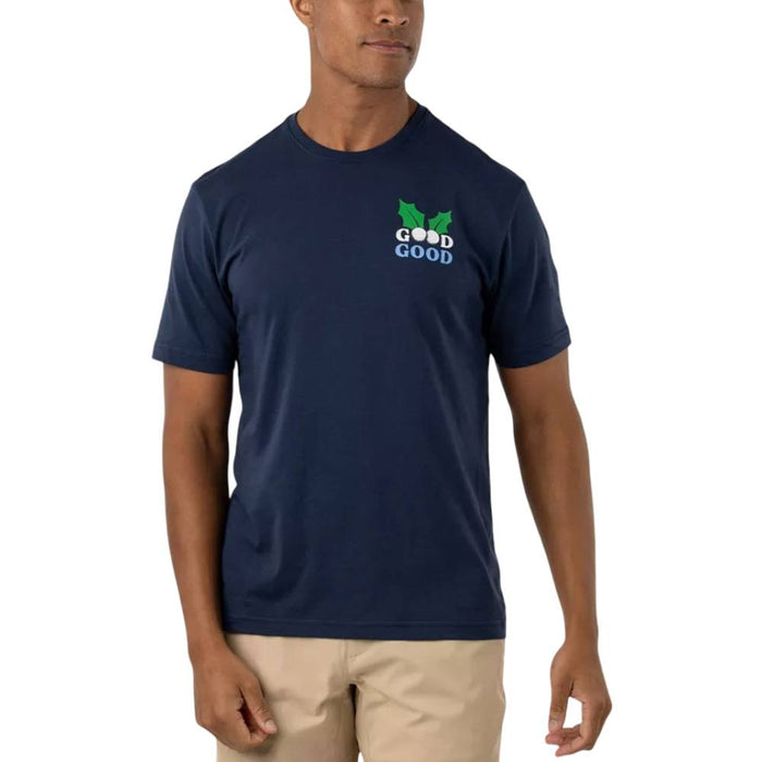 GoodGood Golf Oh Christmas Golf T-Shirt Black - FW25 Men