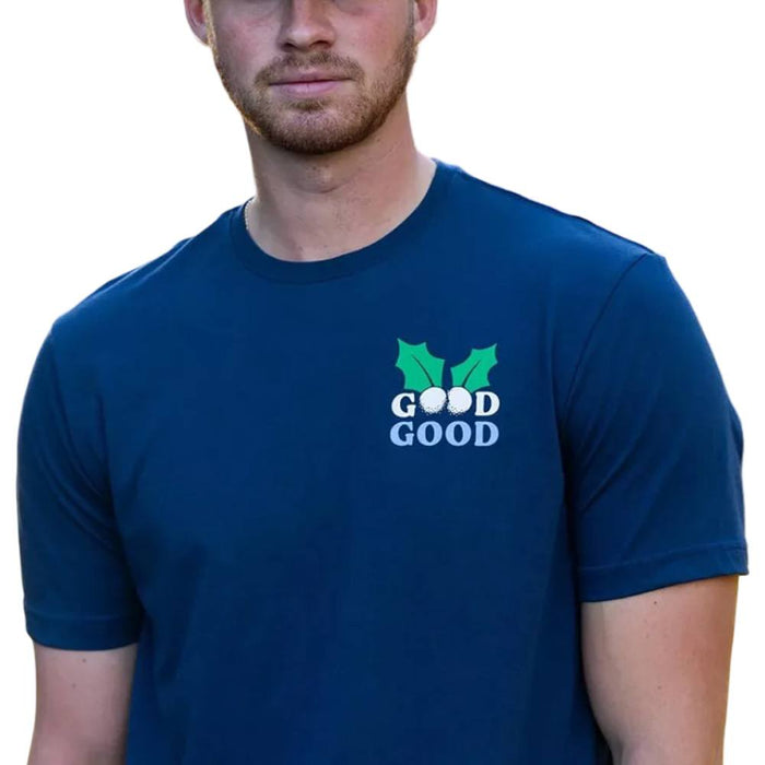 GoodGood Golf Oh Christmas Golf T-Shirt Black - FW25 Men