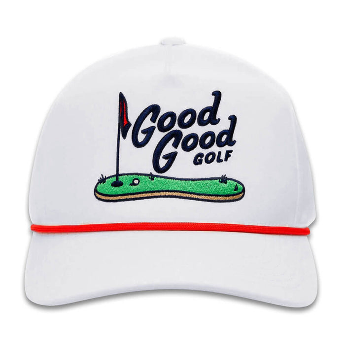 GoodGood Golf The Best Rope Golf Cap White - SU25 Men