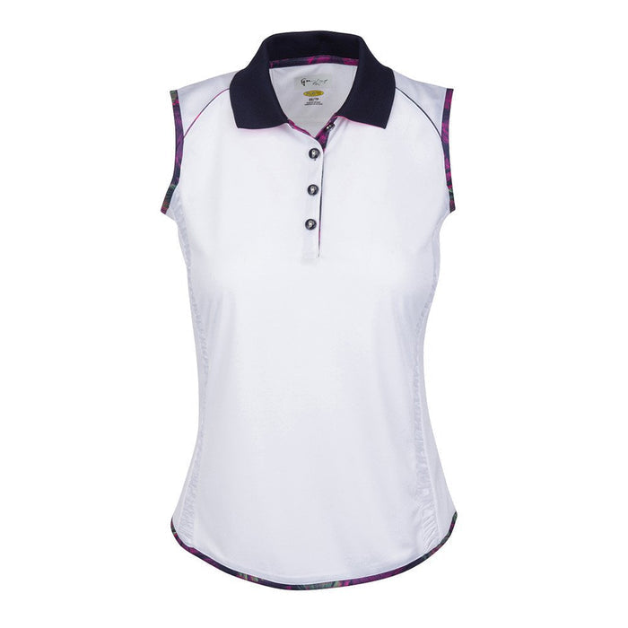 Greg Norman ML75 Marina Golf Polo Previous Season White - SS18 Women