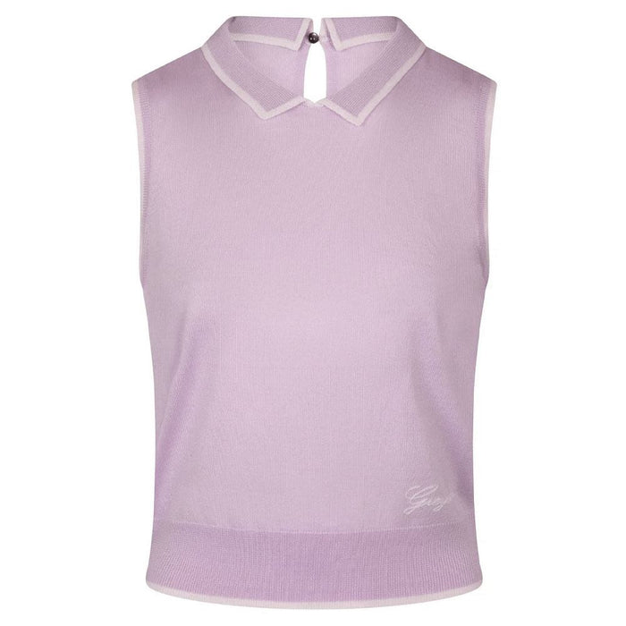 Greyson Bardot Sleeveless Golf Sweater Lavender Mist - FA24 Women