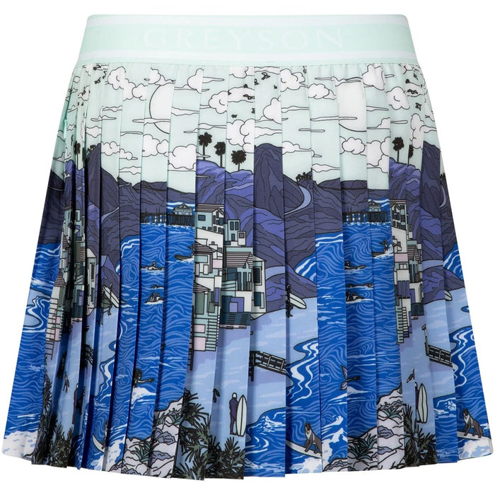 Greyson Coastal Dream Leo Golf Skirt Zuma Multi - FA24 Women