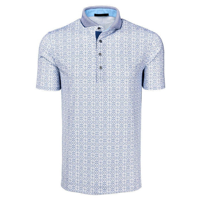 Greyson Echo Falls Shortsleeve Golf Polo Artic - SS26 Men