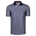 Greyson G Squared Shortsleeve Golf Polo Tide - SS26 Men