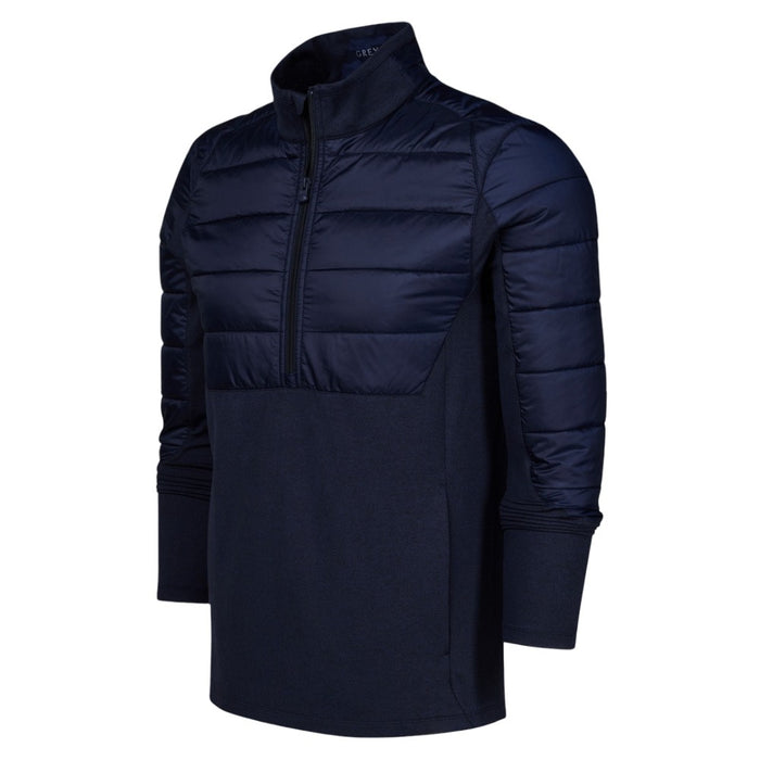 Greyson Hybrid Quarter-Zip Golf Jacket Maltese Blue - FA25 Men