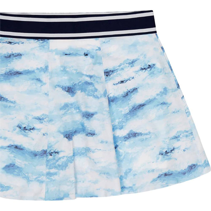 Greyson Painted Clouds Phoenix Flare Golf Skirt Heaven - SP25 Women