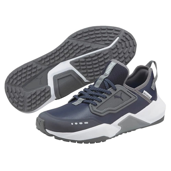 PUMA GS.ONE Spikeless Golf Shoes Navy Blazer/Quiet Shade/Quiet Shade - 23 Men