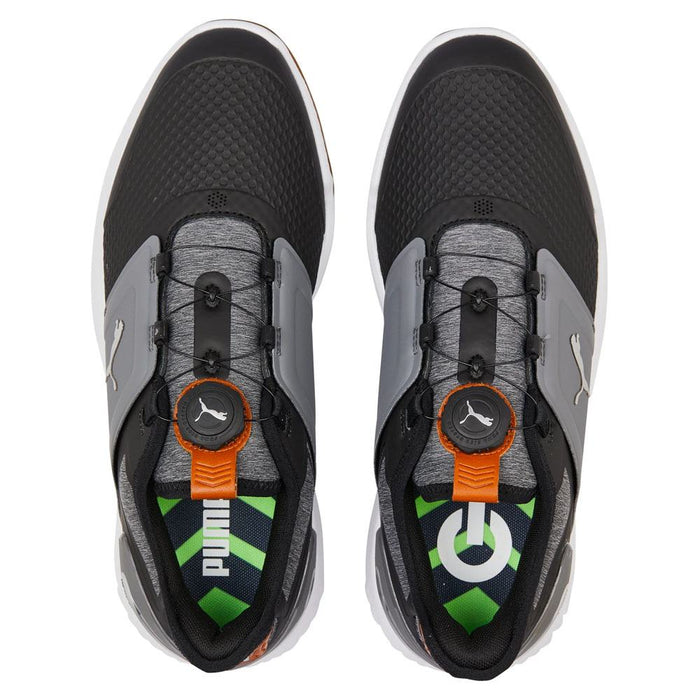 PUMA Ignite Elevate Disc Spikeless Golf Shoes Black/Quiet Shade/Gum - 24 Men