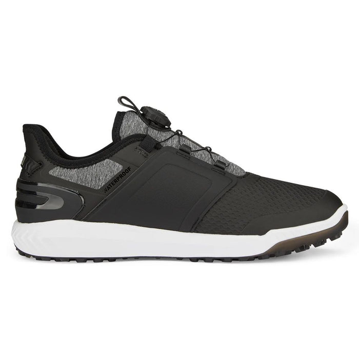PUMA Ignite Elevate Disc Spikeless Golf Shoes Black/Silver - 24 Men