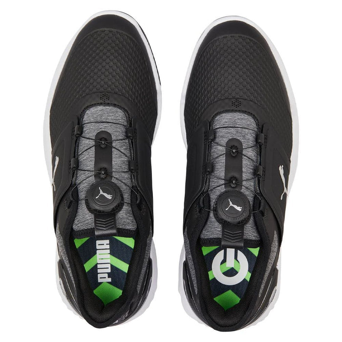 PUMA Ignite Elevate Disc Spikeless Golf Shoes Black/Silver - 24 Men