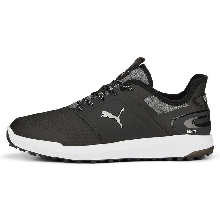 PUMA Ignite Elevate Spikeless Golf Shoes Black/Silver - 24 Men