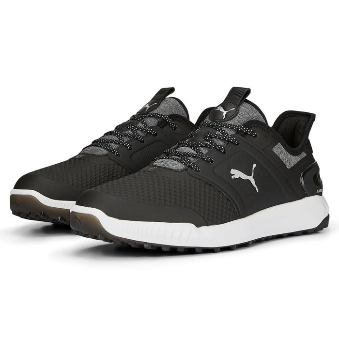 PUMA Ignite Elevate Spikeless Golf Shoes Black/Silver - 24 Men