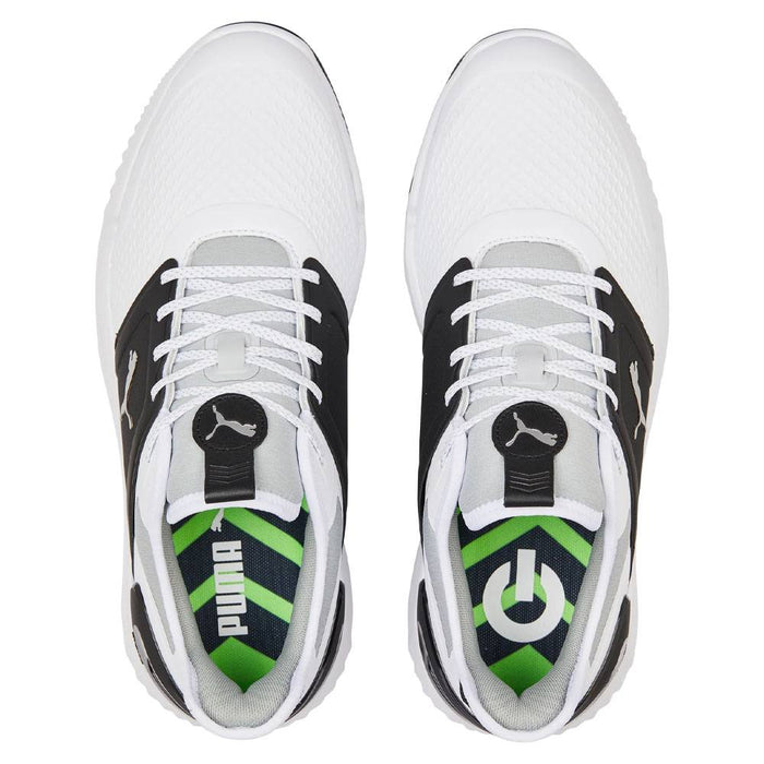 PUMA Ignite Elevate SS Spikeless Golf Shoes White/Black/Silver - SS24 Men