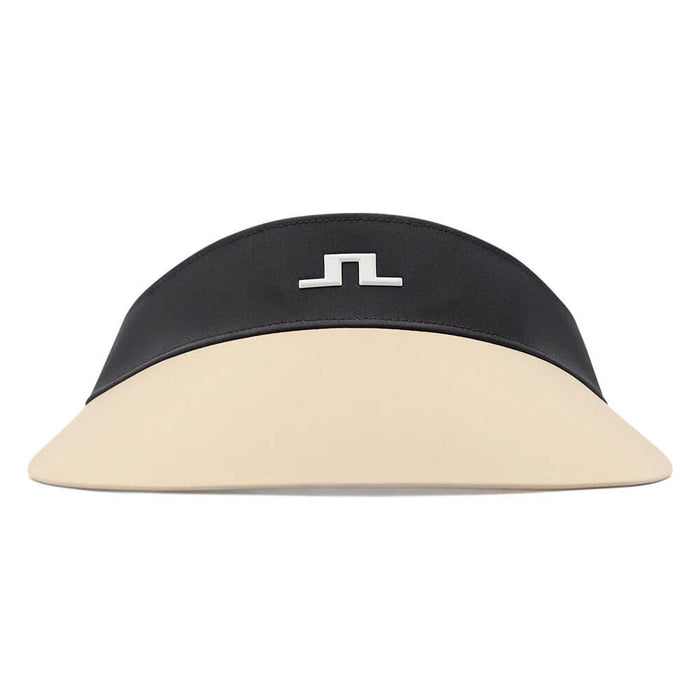 J.Lindeberg Ada Wide Golf Visor Black - SS27 Women