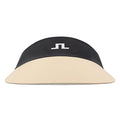 J.Lindeberg Ada Wide Golf Visor Black - SS27 Women