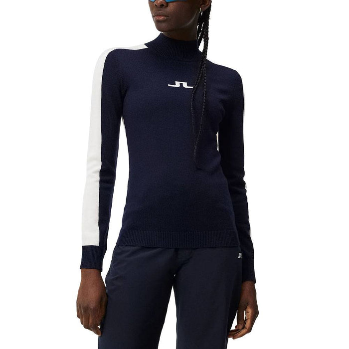 J.Lindeberg Adeline Knitted Golf Sweater JL Navy - FW23 Women